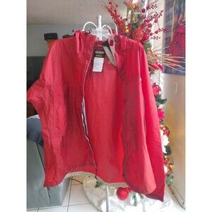Stearns Drywear Waterproof Wind Rain Mens M Hooded Full Zip Windbreaker Jacket